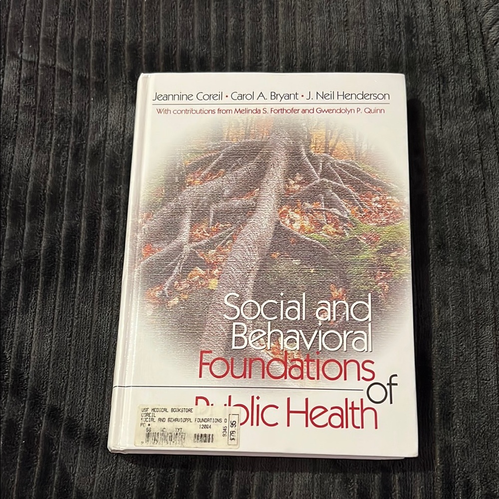 Social and Behavioral Foundations of Public Health Book